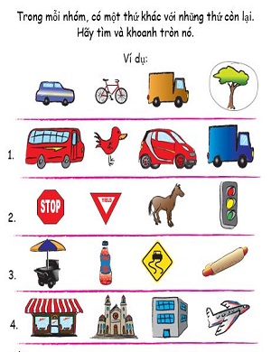 Vật không cùng loại chủ đề thành phố