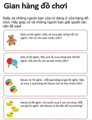 Bài toán đồ chơi