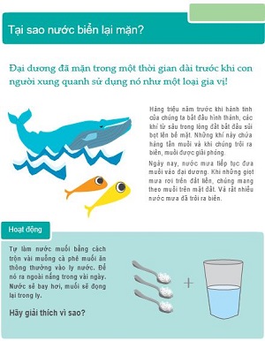 Tại sao nước biển lại mặn?