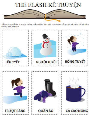 Thẻ Flash kể chuyện về mùa đông