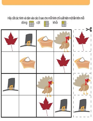 Sudoku lễ tạ ơn