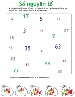Số nào là số nguyên tố? (Bài 3)